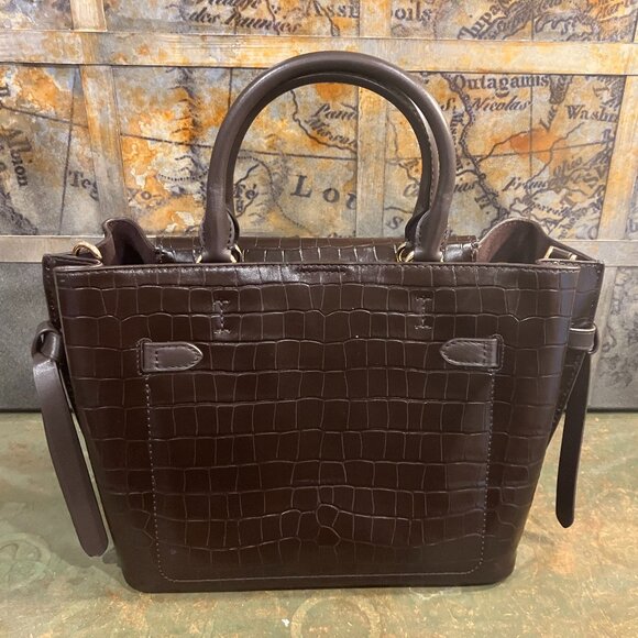 Michael Kors Hamilton Legacy Cinnamon Tote Leather - Picture 3 of 11